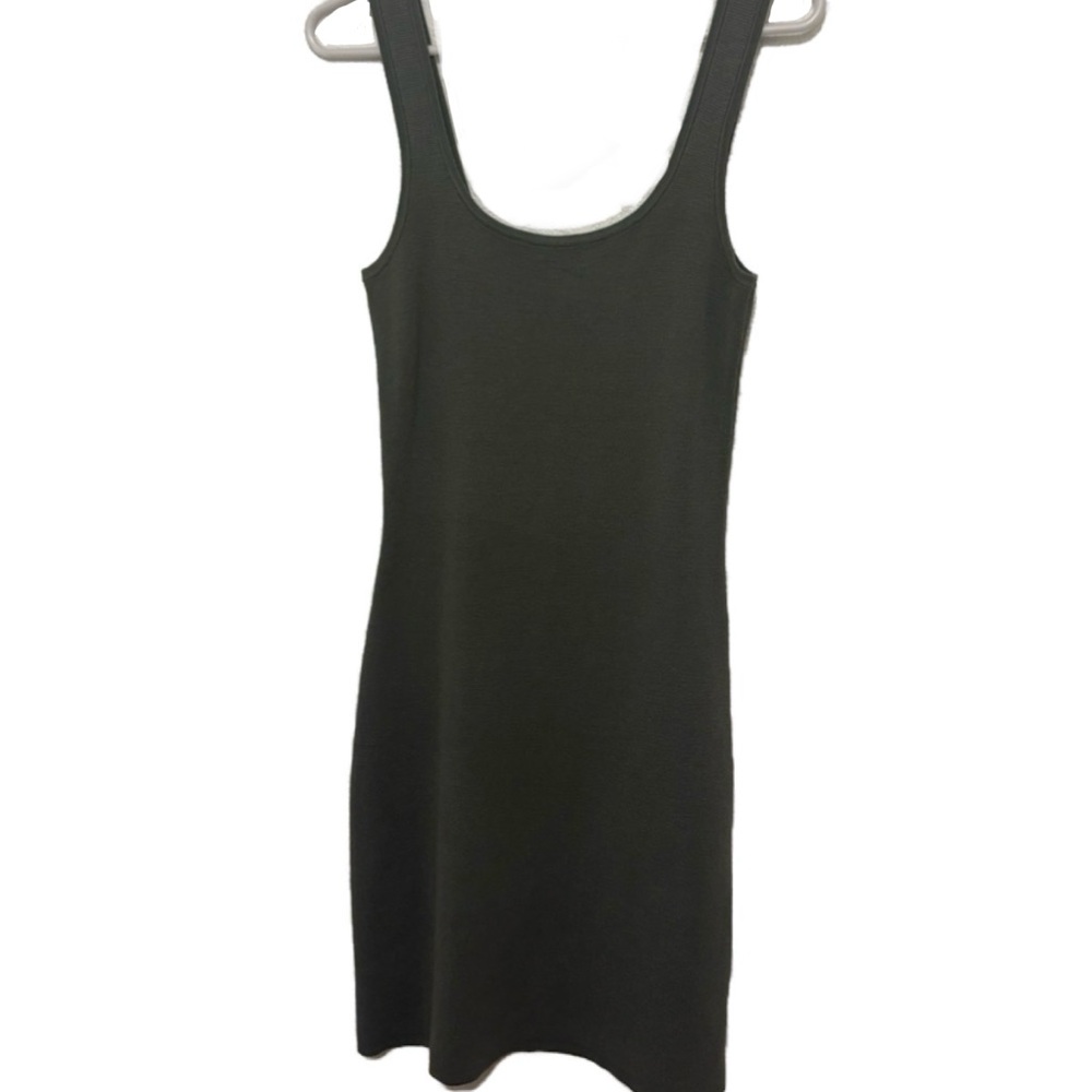 Abercrombie & Fitch Black Scoop Tank Mini Dress